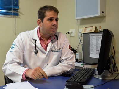 Médico cirurgião oncológico, Rodrigo Melão Martinho -