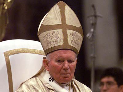 O sangue foi extraído durante os últimos dias de vida de João Paulo II -