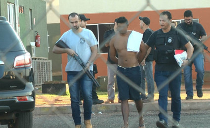 Suspeitos por envolvimento por tortura e morte de Álisson foram presos no residencial Orestinho - Reprodução/TVC