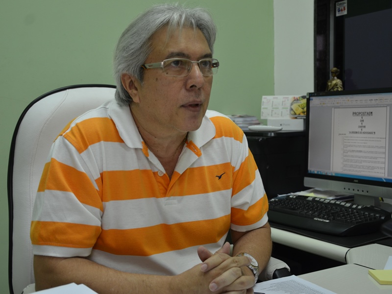 Antonio Corcioli concorre à presidência da OAB em Três Lagoas - Claudio Pereira Antonio Corcioli concorre à presidência da OAB em Três Lagoas - Claudio Pereira