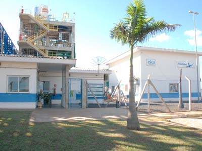Nova planta da Eka Chemichal vai fornecer para a Eldorado Brasil -