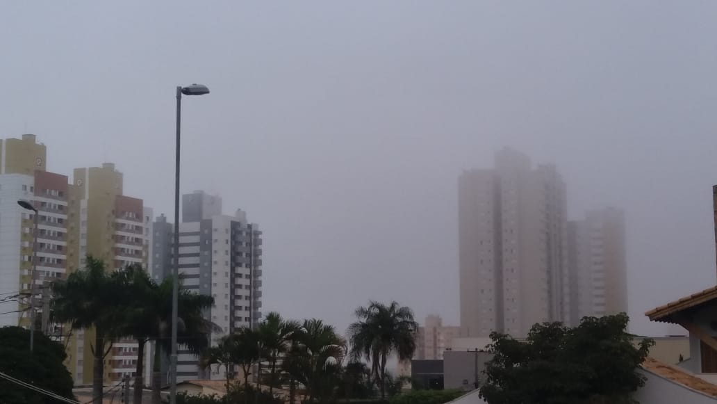 Campo Grande amanheceu com sensação térmica de 5 graus. - Dayanne Faquetti