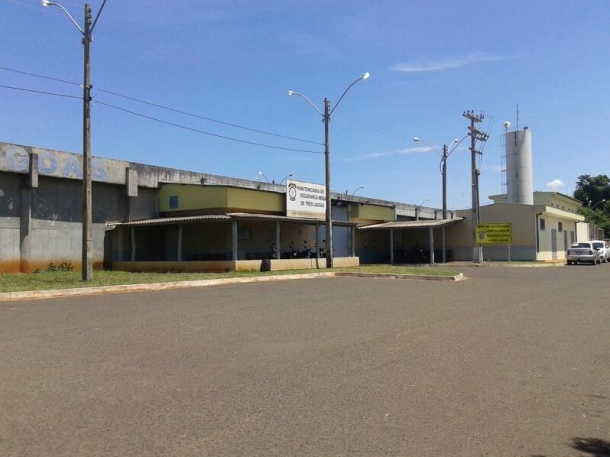 Fachada de entrada do presídio de segurança média de Três Lagoas - Arquivo/JP