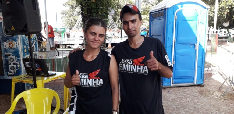 Ela pretende vender a moto e utilizar o dinheiro pagar pagas contas - Talita Matsushita JPNews