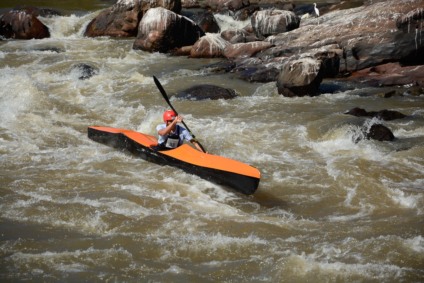 O campeonato esta em aberto e mais de cinquente atletas buscam a vitória e pontos no ranking - Divulgação/ Federação de Canoagem de MS
