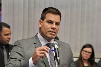 Capitão Contar disse que se surpreendeu com a repercussão da publicação, mas que não quer falar de eleições neste momento - Luciana Nassar/ALMS