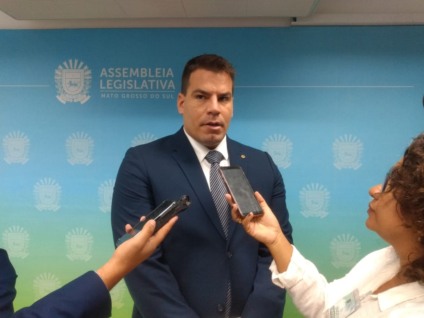 Capitão Contar (PSL) apresentou o pedido na manhã desta terça-feira (22) - Loraine França Capitão Contar (PSL) apresentou o pedido na manhã desta terça-feira (22) - Loraine França
