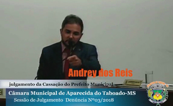 Vereador Andrey dos Reis - Redes Sociais