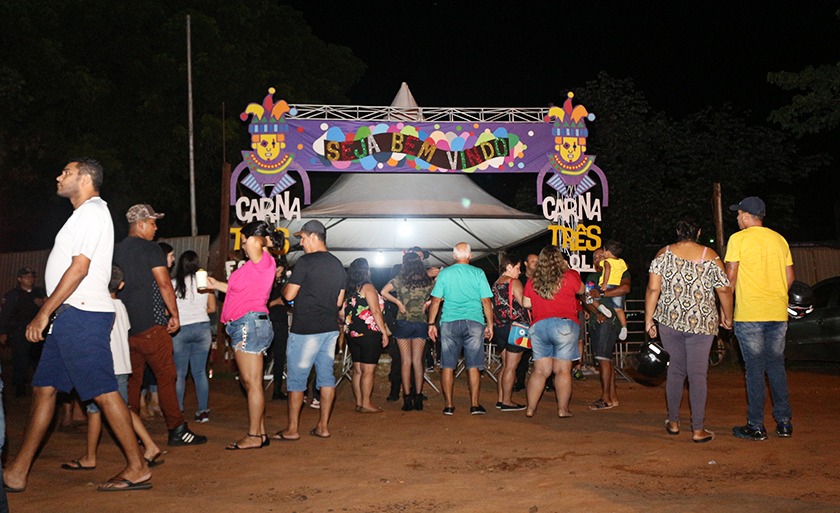 Primeiro dia de festa do Carna Três Folia atraiu mais de 2 mil pessoas no local - Danielle Leduc/ JPNEWS