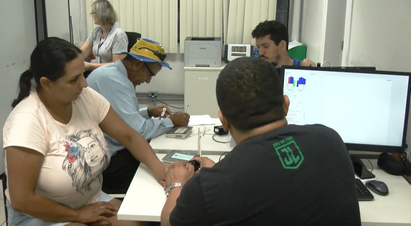 Justiça Eleitoral convoca eleitores para cadastro biométrico - Reprodução TVC