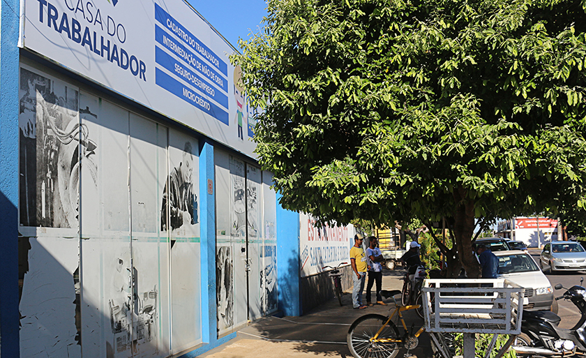 A Casa do Trabalhador de Três Lagoas está localizada na rua Doutor Monir Thomé, n° 86, no Centro - Danielle Leduc/ arquivo JPNews