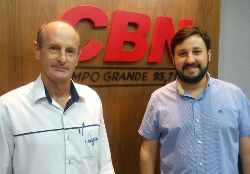 Médico veterinário Stefan Kurmann e o engenheiro agrônomo Daniel Di Raimo - Ronie Cruz/CBN