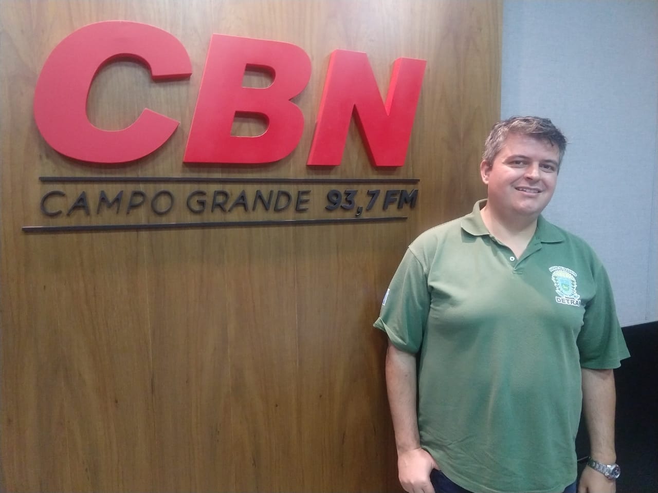 André Canutto - Chefe de fiscalização do Detran-MS - Foto: CBN Campo Grande