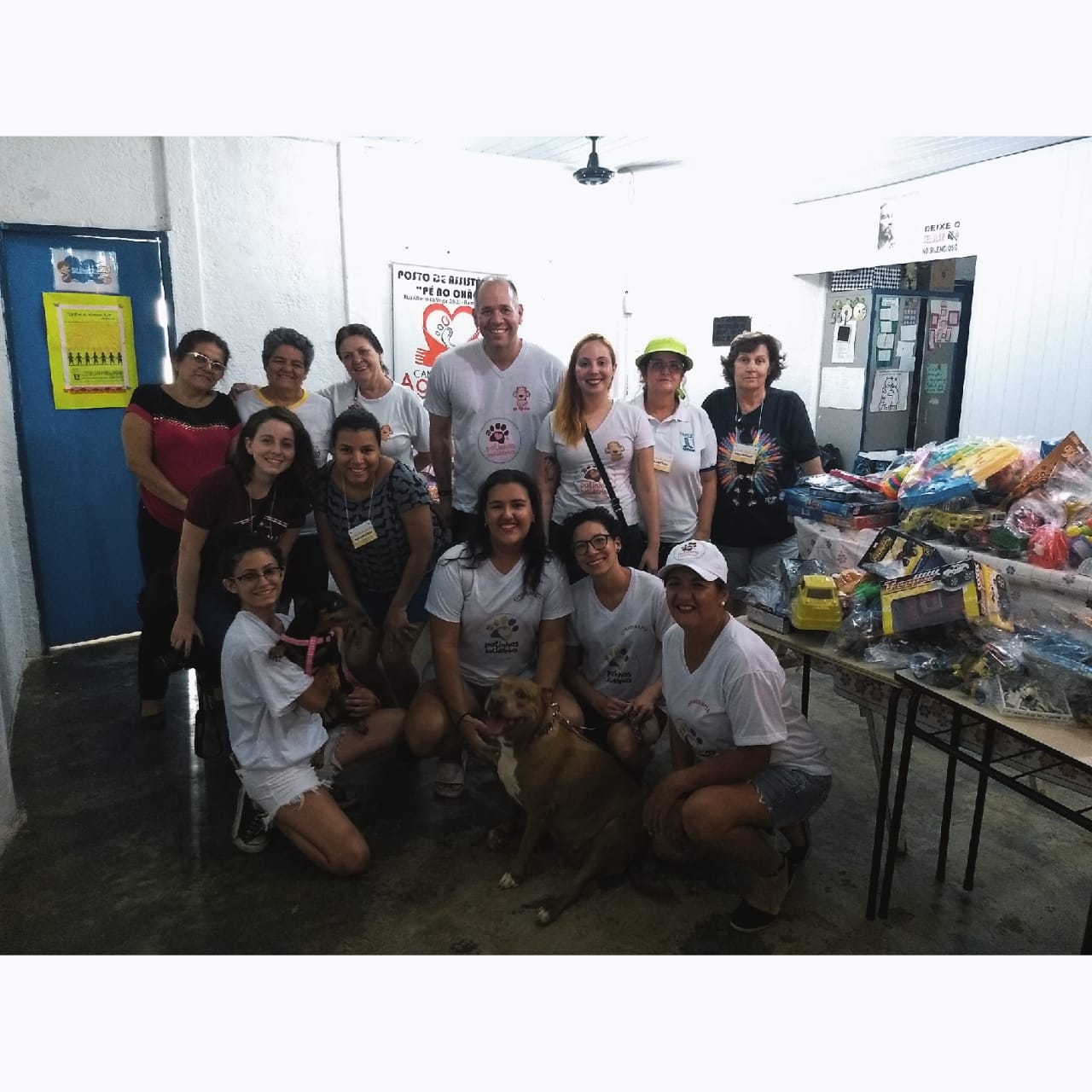 Voluntários da ONG Patinhas Solidárias - Foto: Arquivo pessoal