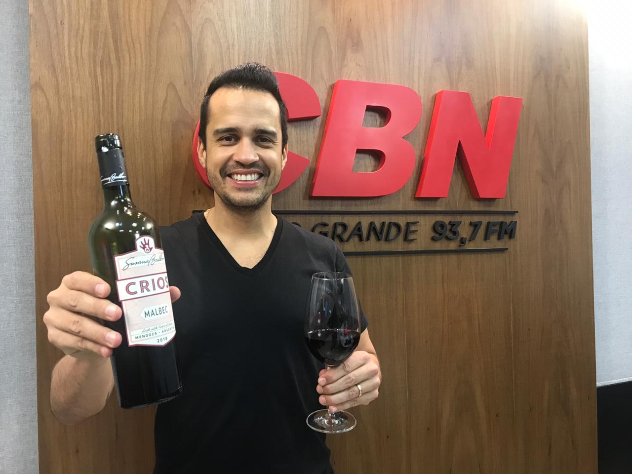 Diogo Wendling - Negócios do Vinho - Foto: CBN Campo Grande