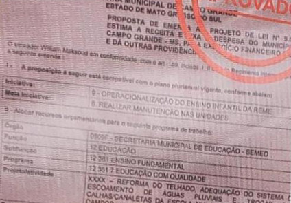 Textos teriam partido do gabinete de Willian Macksoud (PMN), que ainda avaliará o caso - Divulgação
