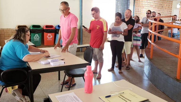 Pais de alunos, estudantes, professores e funcionários das escolas definiram os gestores em eleições diretas - Divulgação/PMCG