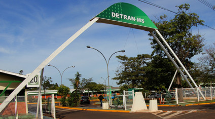 Novo pórtico e guarita foram construídos na autarquia - Chico Ribeiro/SubcomMS
