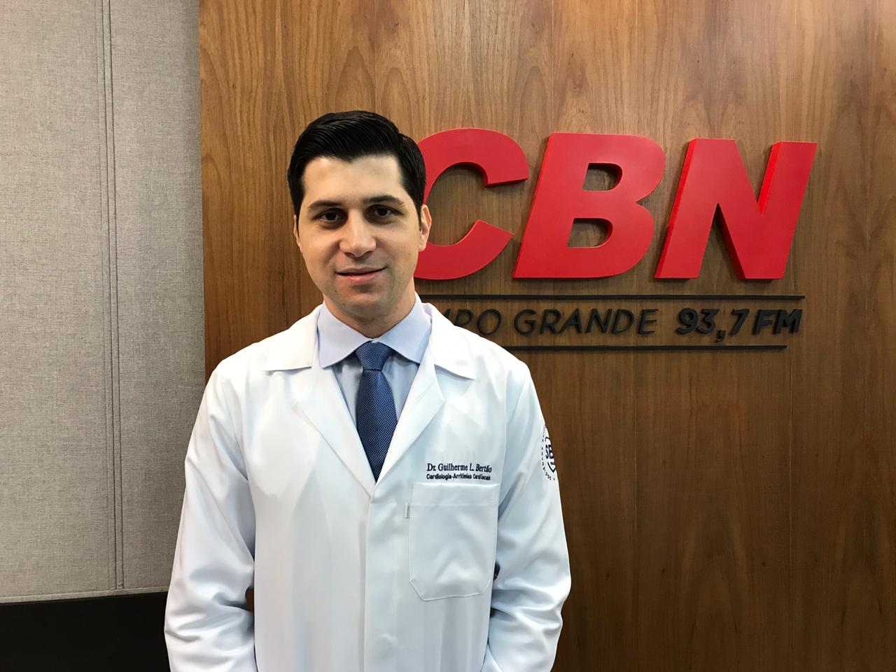 Dr. Guilherme Luiz Bertão, cardiologista - Foto: CBN Campo Grande