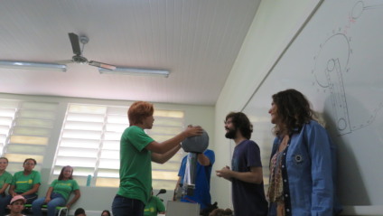 Projeto Ciência Itinerante visita escolas da rede pública da capital - Foto: Divulgação UFMS
