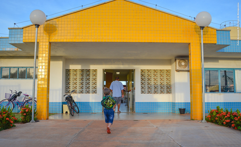 Estão sendo beneficiadas 350 crianças com a volta às aulas - Divulgação