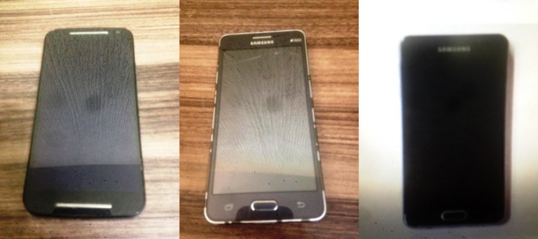 Três celulares furtados foram recuperados pela Polícia Civil de Três Lagoas - Imagem cedida