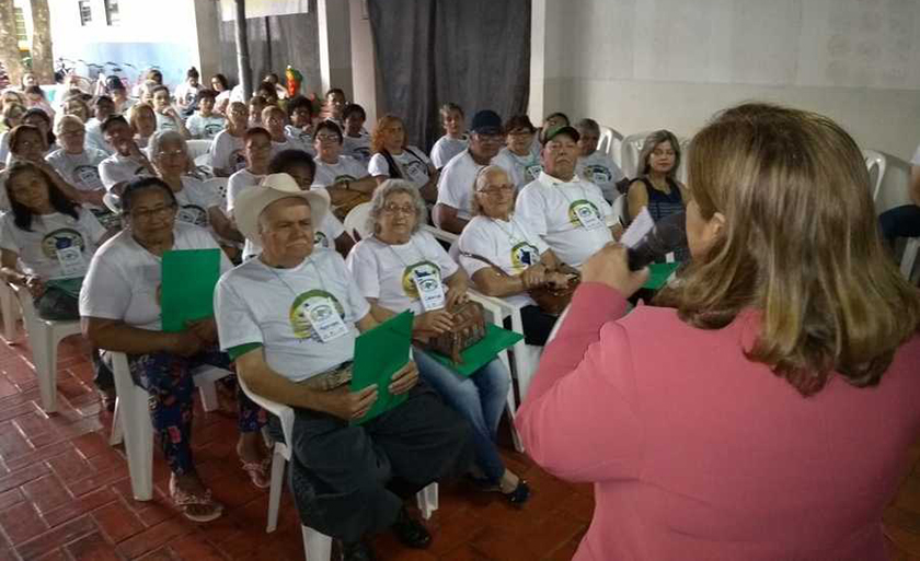 Integrantes do Serviço de Convivência e Fortalecimento de Vínculos e do Grupo Conviver acompanharam atentamente o ato inaugural - Divulgação/Assessoria