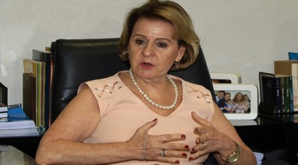 Secretária maria Cecília Amendola da Motta rebateu todos os pontos levantados pelos grevistas como motivos para a paralisação - Edemir Rodrigues/Subcom