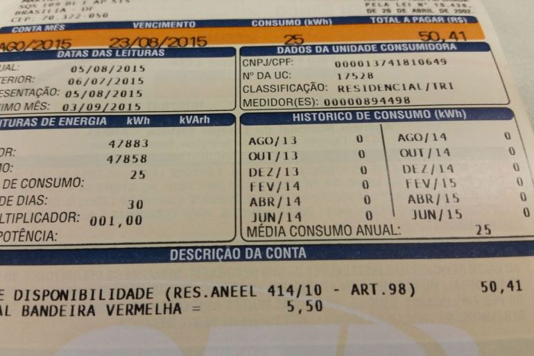 A Aneel aprovou um orçamento para a CDE de R$ 22,453 bilhões - Divulgação/Agência Brasil