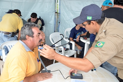 Motoristas passaram por checape total nas tendas do evento -