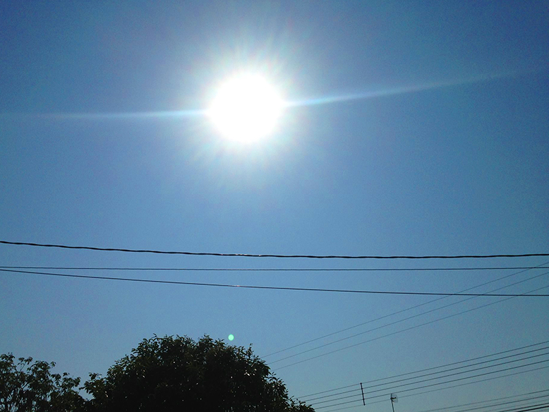 O domingo amanhece ensolarado em Três Lagoas - Steffany Pincela 