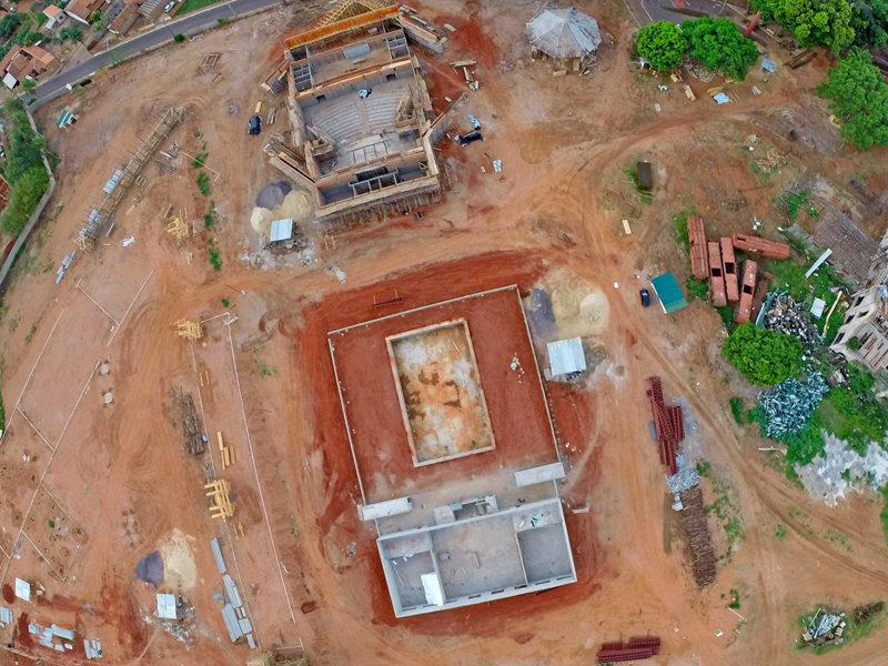 Instituto será construído aproveitando a estrutura das oficinas da antiga Estrada de Ferro Noroeste do Brasil  - Elias Dias/JP