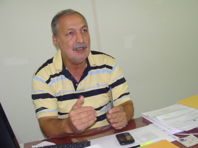 Secretário de Educação, Mário Grespan -