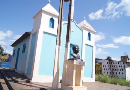 A Igreja de São Benedito, que fica na Comunidade de Tia Eva, é patrimônio histórico de Campo Grande. - Leomar Alves Rosa/Assessoria Sedhast