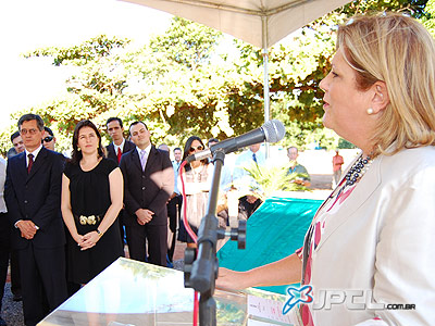Presidente do Tribunal Regional Federal da 3ª Região, Desembargadora Marli Marques Ferreira, falou da importância da obra para a Cidade -