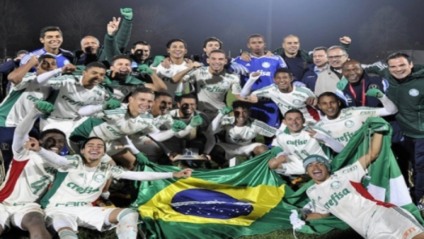 Palmeiras foi campeão do Torneio de Bellinzona, na Suíça - Agência/Palmeiras