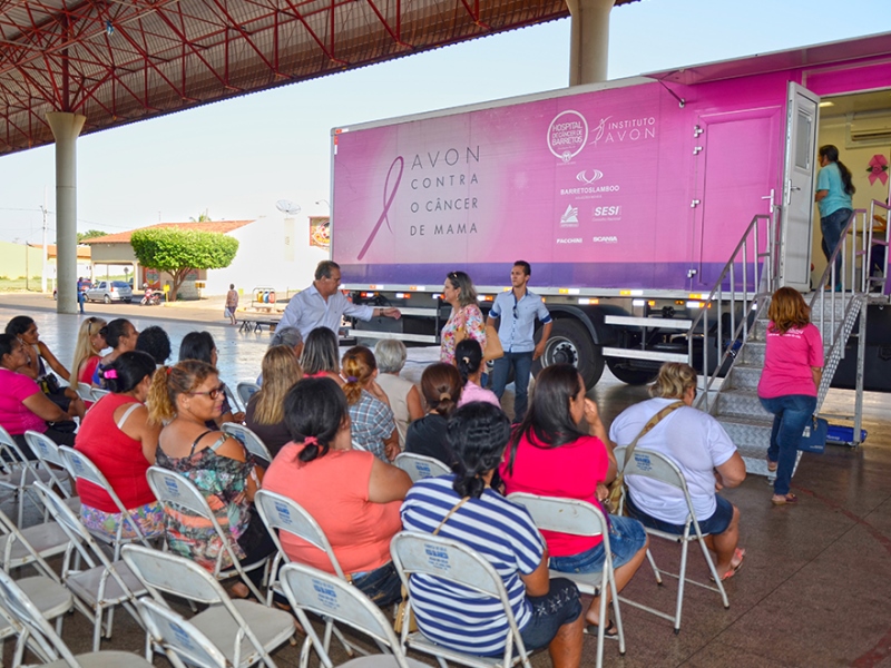 As ações visam tratar e/ou prevenir pessoas contra o câncer de mama. - divulgação