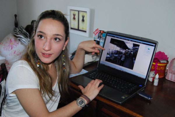 Bianca diz que muito mais do que material ela trouxe experiências culturais -
