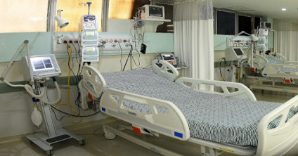 Leito modelo montado para tratamento de pacientes em Mato Grosso do Sul - Reprodução/Portal do MS