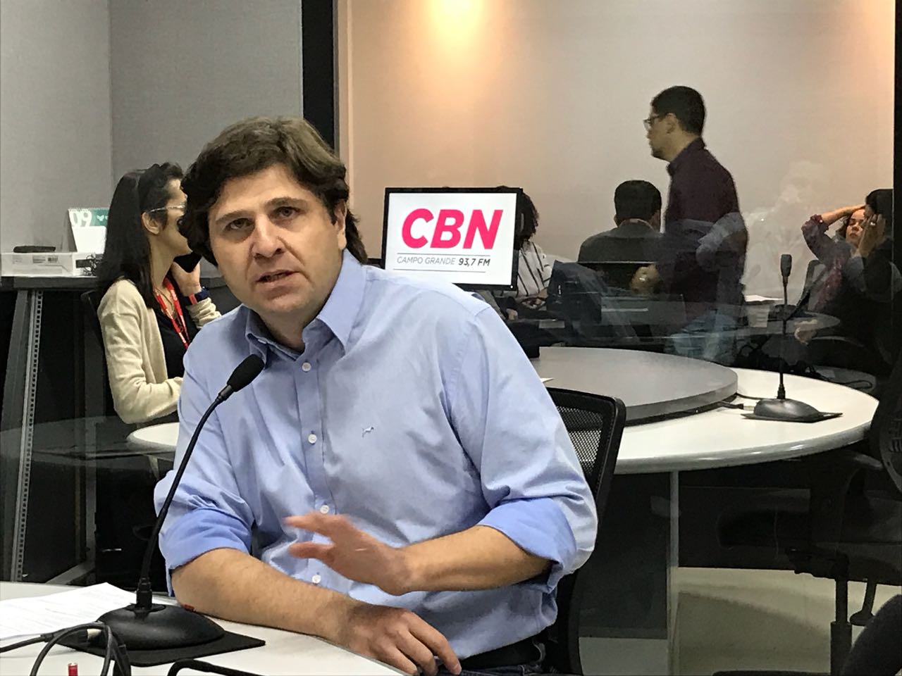 Daniel Felício, presidente do Sindicato das Empresas de Asseio e Conservação de Mato Grosso do Sul - Otávio Neto/CBN Campo Grande