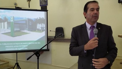 Em agosto o defensor público-geral, Fábio Rogério Rombi da Silva, assinou a ordem de serviço - Divulgação