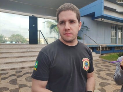 Delegado da Polícia Federal, Glauber Fonseca de Carvalho Araújo, é o responsável pelas investigações - Gabi Couto/CBN