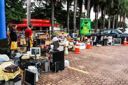 Projeto realiza descarte adequado de resíduos. - Foto: Sebrae/MS
