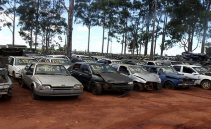 Atualmente, o departamento tem 48.822 veículos estacionados em pátios de  todo o Estado - Divulgação