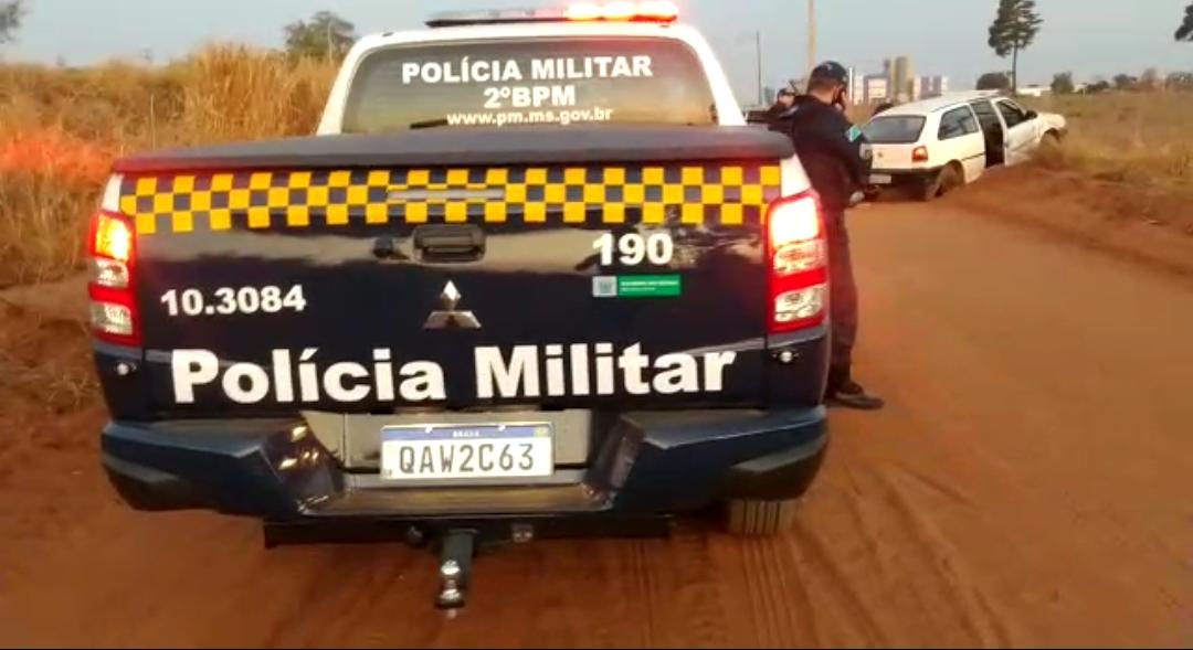 Houve disparo de arma de fogo e perseguição em alta velocidade - Divulgação/PM