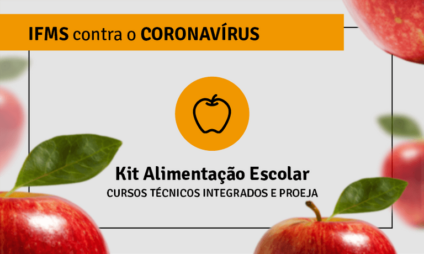 Alunos do IFMS podem se inscrever para receber kit de alimentação - Divulgação