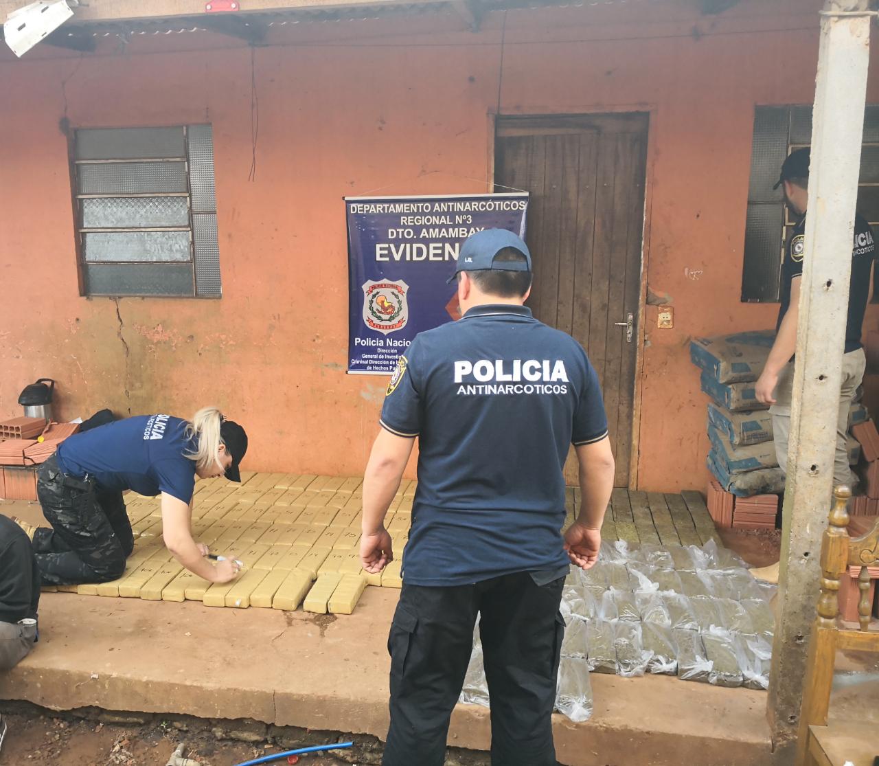 O local foi encontrado após uma denúncia. - Fotos: POLÍCIA NACIONAL PARAGUAI