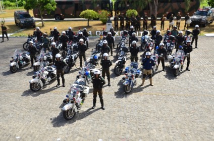 O passeio será acompanhado pelos batedores da 14ªCia de PE, qualquer motocicleta pode participar - Divulgação