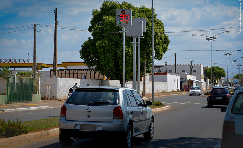 Instalação das lombadas eletrônicas faz parte do convênio firmado entre município e Detran-MS - Divulgação/Assessoria