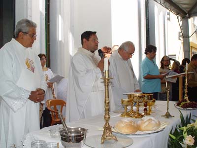 A celebração da missa campal faz parte do calendário dos principais eventos comemorativos do aniversário de Três Lagoas -